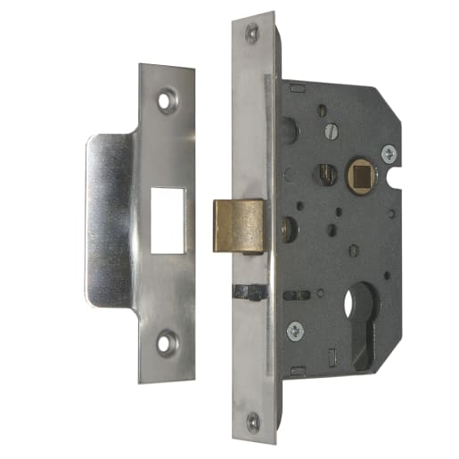 Securefast Back Set Deadlocking Latch for Electric Release