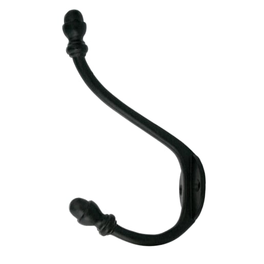 From the Anvil Hat and Coat Hook 152mm Black