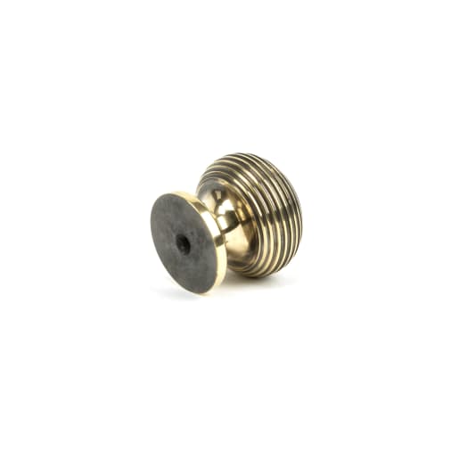 From the Anvil Beehive Cabinet Knob 30mm Aged Brass