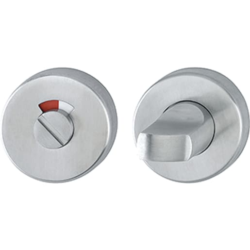 Hoppe Bathroom Indicator and Turn 52mm Satin Stainless Steel EX42S