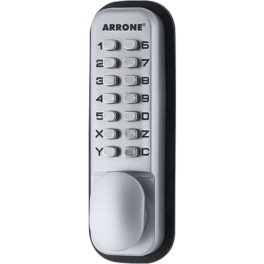 Arrone Digital Lock 50 x 142 x 35mm Chrome AR195-MC