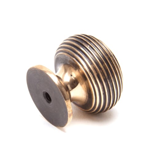 From the Anvil Beehive Cabinet Knob 30mm Polished Bronze