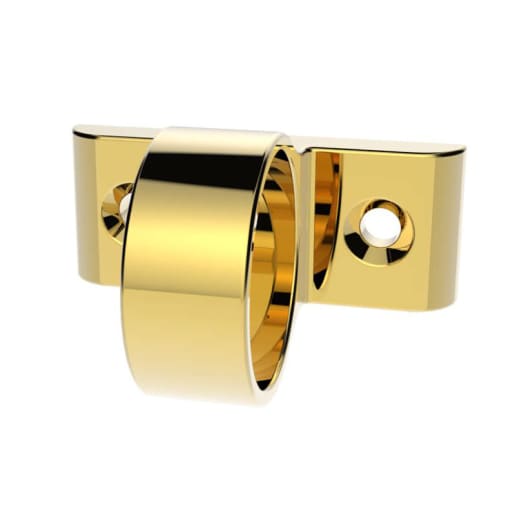 Carlisle Brass Contract Horizontal Ring Sash Lift Polished Brass