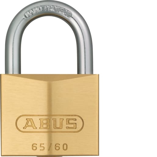 ABUS KA603 Brass Padlock 91 x 60 x 19mm