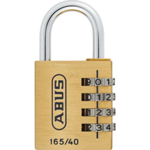 ABUS 165 Series Carded Combination Padlock 81 x 40 x 18mm