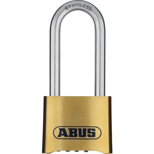 ABUS 180IB/50 Marine Grade Carded Combination Padlock 113 x 53 x 25mm