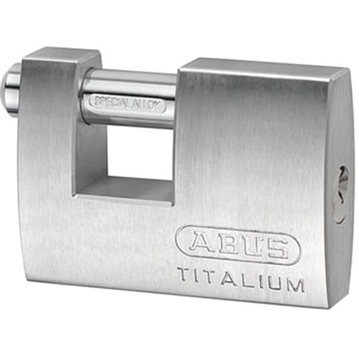 ABUS 82TI/70 Titalium Shutter Carded Padlock 50 x 70 x 20mm