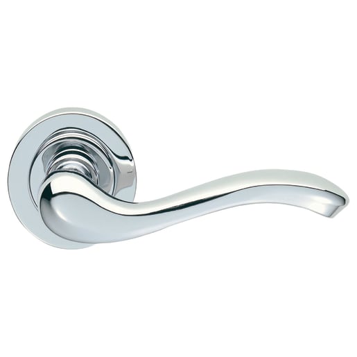 Carlisle Brass Apollo Lever on Round Rose Polished Chrome