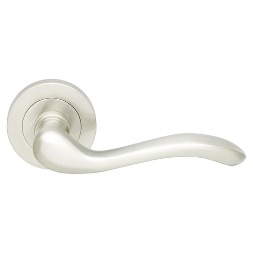 Carlisle Brass Apollo Lever on Round Rose Satin Chrome