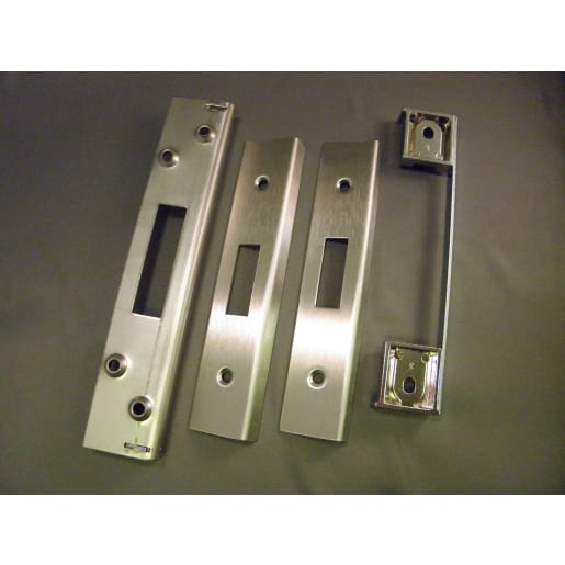 Eurospec Easi-T Rebate Set Deadlock 13mm Satin Stainless Steel