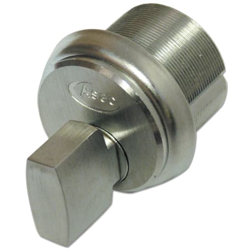 ASEC Thumbturn Screw-In Cylinder Satin Chrome Thumbturn (Boxed)