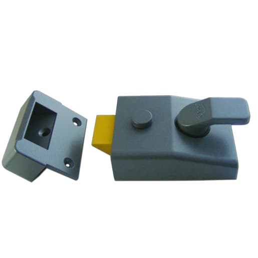 ASEC AS14 & AS18 Non-Deadlocking Nightlatch 60mm Dull Metal Grey Case Only Boxed