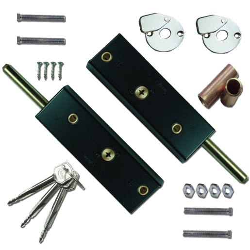 ASEC Garage Door Locking Kit 2KA Bolts