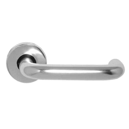 ASEC Round Rose Aluminium Sprung Lever Furniture Anodised Aluminium