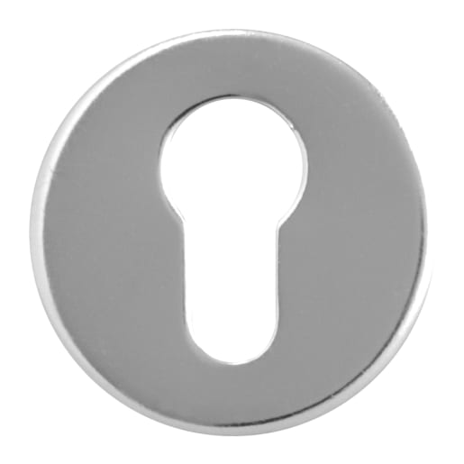 ASEC Aluminium Escutcheon 5mm Anodised Aluminium Euro