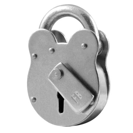 ASEC FB1 2 Lever Old English Padlock - FB1