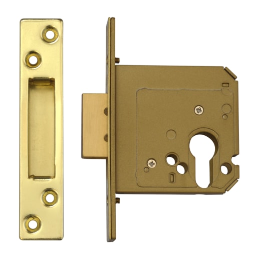 ASEC Euro Deadcase - 76mm Polished Brass Boxed