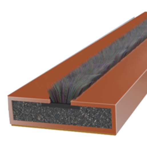 FIRESTOP 2.1m Intumescent Strip - Fire & Smoke - 15mm x 4mm Brown
