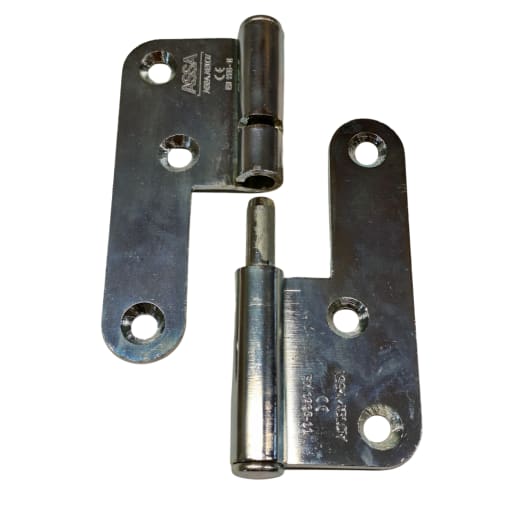 Assa Abloy 3220 Left Hand Hinge Countersunk 98mm Bright Zinc Plated