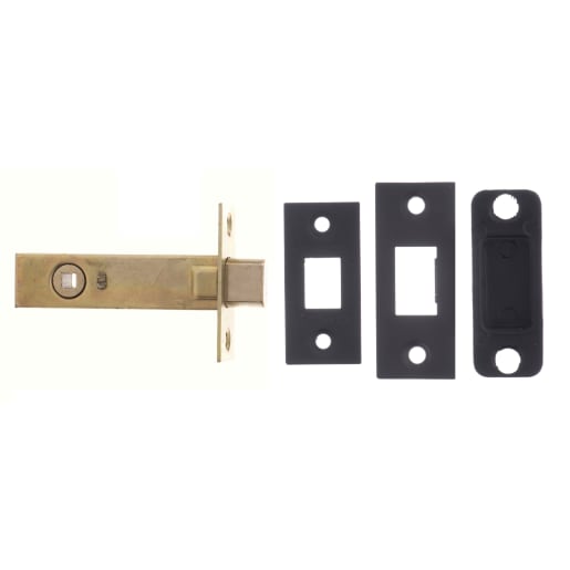 Atlantic Tubular Deadbolt 76mm Matt Black