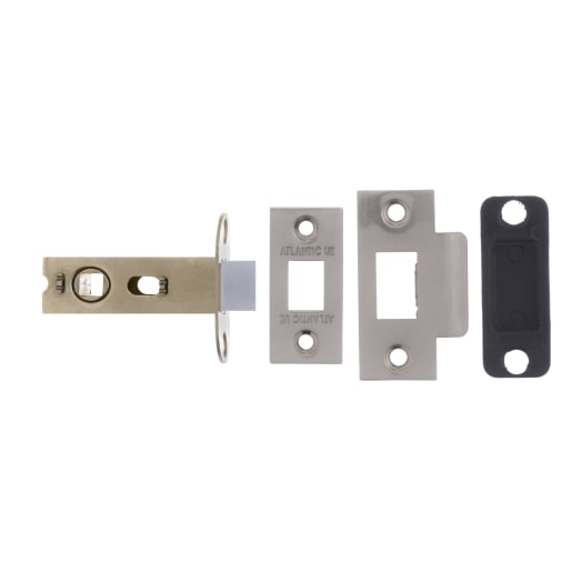Atlantic Bolt Through Tubular Latch 51mm Satin Nickel