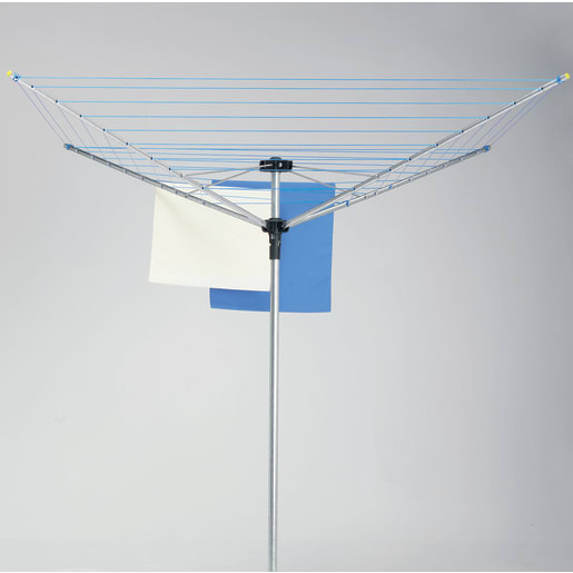 Hills Airdry 4 40 Rotary Clothes Dryer Galvanised 4 Arms 40m Line