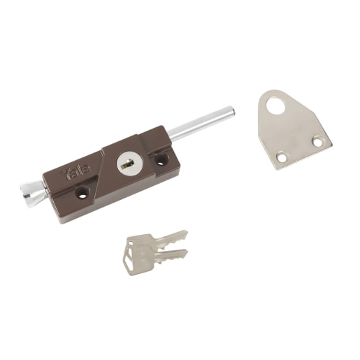 Yale Multi Purpose Door Bolt Brown