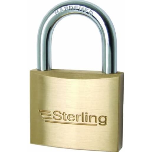 Sterling Brass Padlock Keyed Alike 30mm