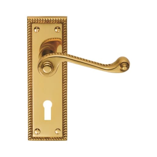 Carlisle Brass Contract Georgian Lever Lock Polished Brass