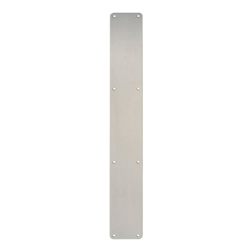 Eurospec Plain Finger Plate 650 x 75mm Satin Stainless Steel