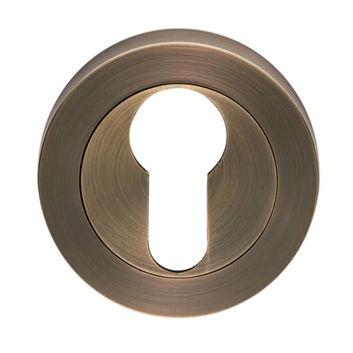 Carlisle Brass Euro Profile Escutcheon 52 x 8mm Antique Brass
