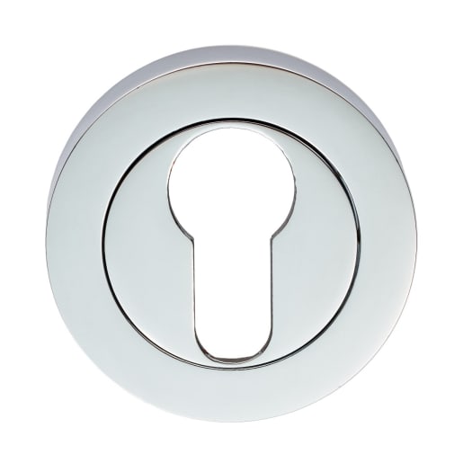 Carlisle Brass Euro Profile Escutcheon 52 x 8mm Polished Chrome