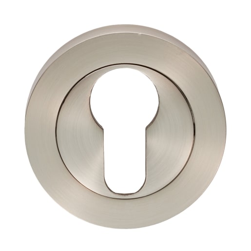 Carlisle Brass Euro Profile Escutcheon 52 x 8mm Satin Nickel
