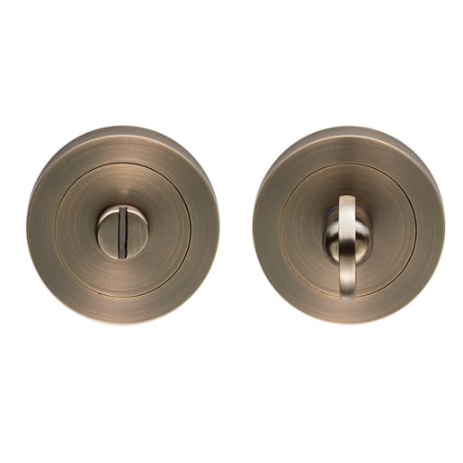 Carlisle Brass Thumbturn & Release Antique Brass