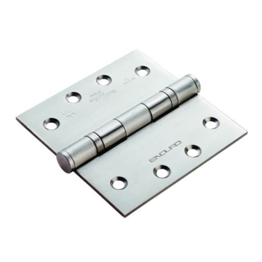 Eurospec Grade 13 Ball Bearing Hinge Plain 102 x 102mm Satin Stainless Steel