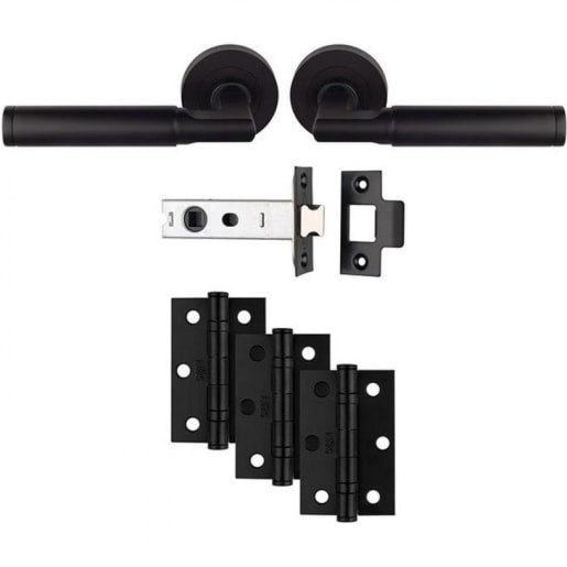Carlisle Brass Belas Latch Pack Ultimate Door Pack Matt Black