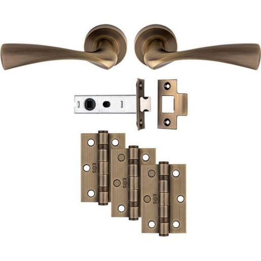 Carlisle Brass Sintra Latch Pack Ultimate Door Pack Antique Brass