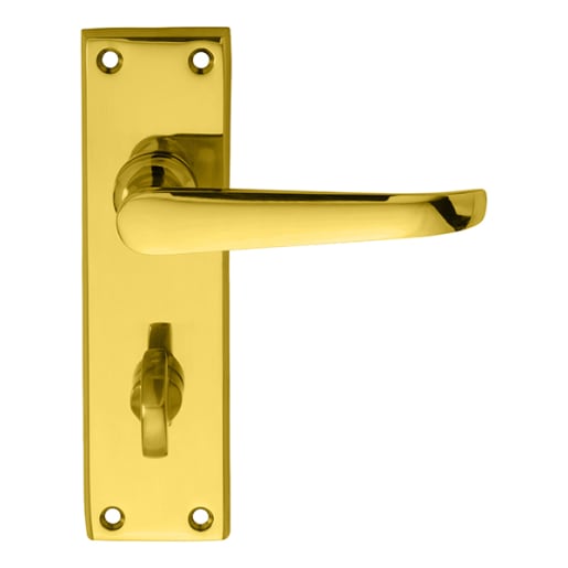 Carlisle Brass Ascot Heavy Victorian Lever Lock Polished Brass