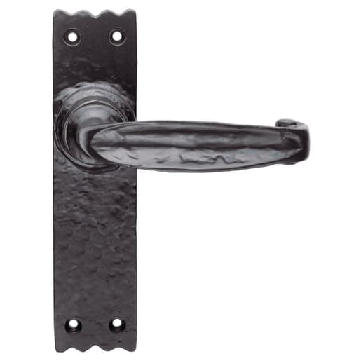 Carlisle Brass Ludlow Slimline V Lever Latch Handle Black Antique