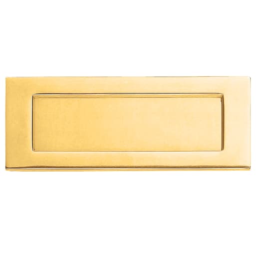 Carlisle Brass Victorian Letter Plate 359mm Polished Brass