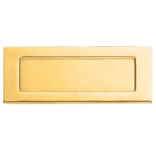 Carlisle Brass Victorian Letter Plate 359mm Polished Brass