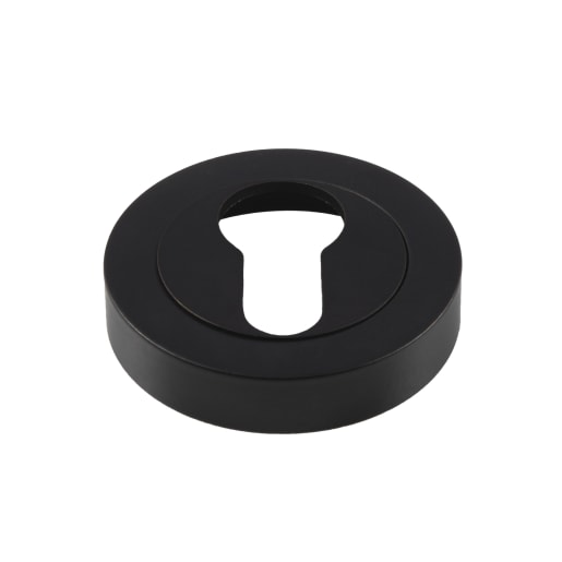 Carlisle Brass Euro Escutcheon 50 x 10mm Matt Black