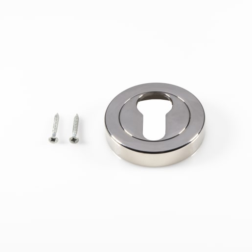 Carlisle Brass Euro Escutcheon 50 x 10mm Polished Nickel
