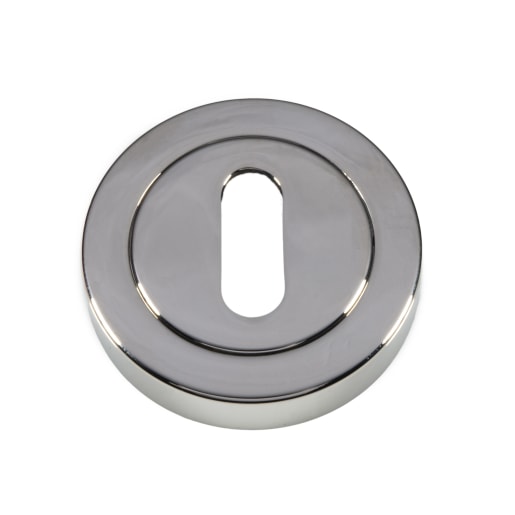 Carlisle Brass Lock Escutcheon 50 x 10mm Polished Nickel
