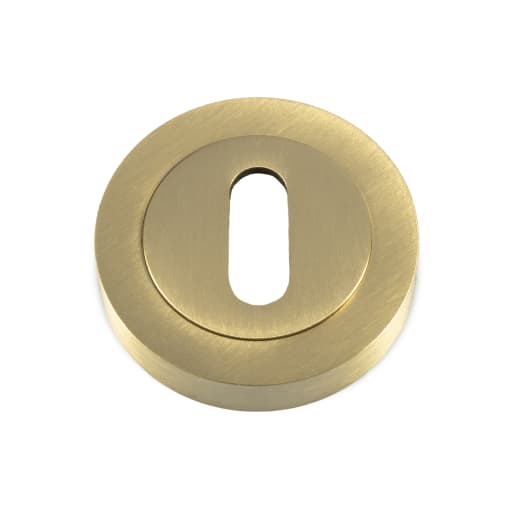 Carlisle Brass Lock Escutcheon 50 x 10mm Satin Brass