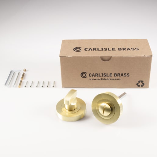 Carlisle Brass Thumbturn & Release 50mm Satin Brass