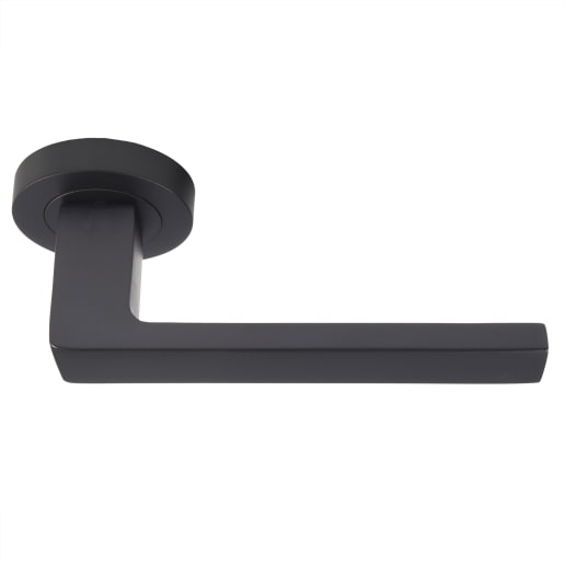Carlisle Brass Sasso Lever on Rose Matt Black