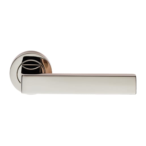Carlisle Brass Sasso Lever on Rose Polished Nickel