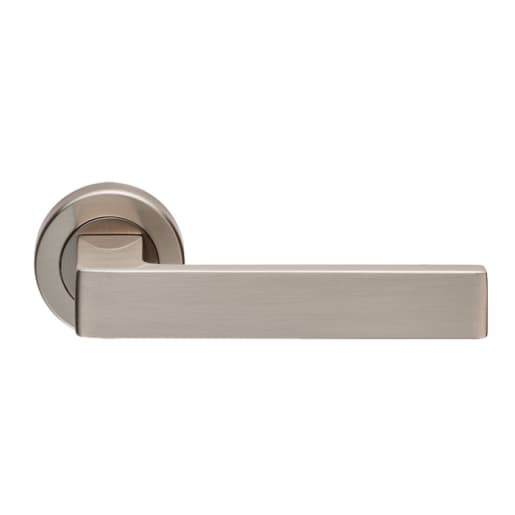 Carlisle Brass Sasso Lever on Rose Satin Nickel