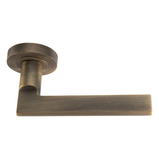 Carlisle Brass Trentino Lever on Rose Antique Brass